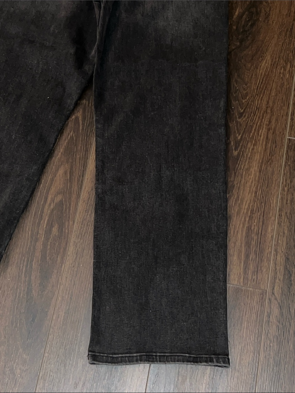 Indigo Six High Rise Slim Straight Jeans, Washed Black, Size:31/12 - Picture 9 of 11